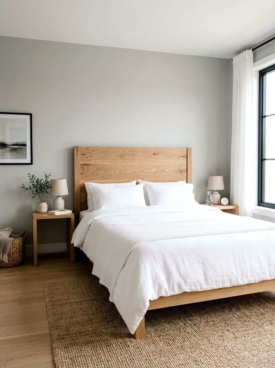 Sanded Wood Headboard - 25 Spring Distressed Furniture Ideas