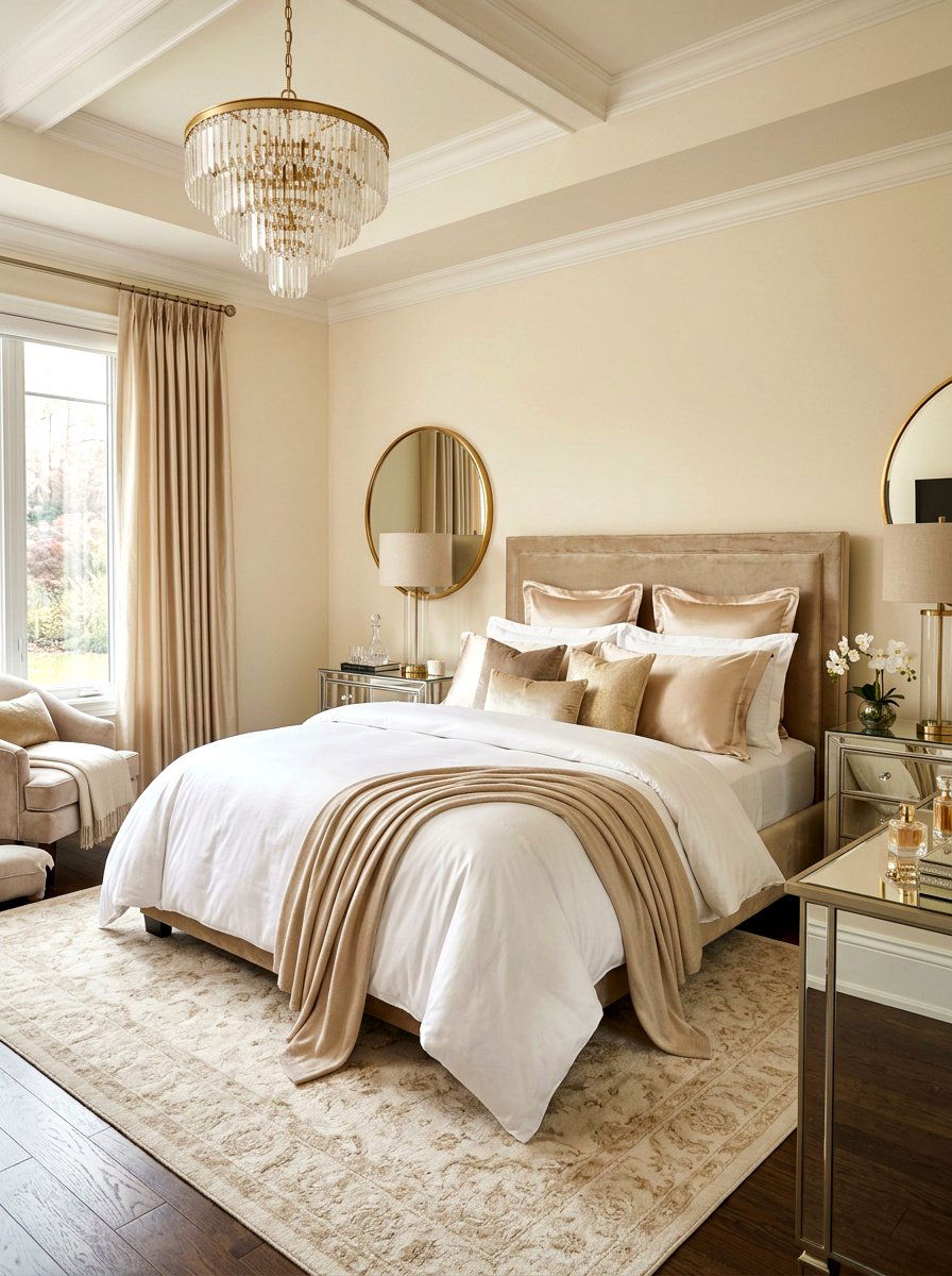 Satin Silk Pillowcase - 25 Spring Bed Styling Ideas