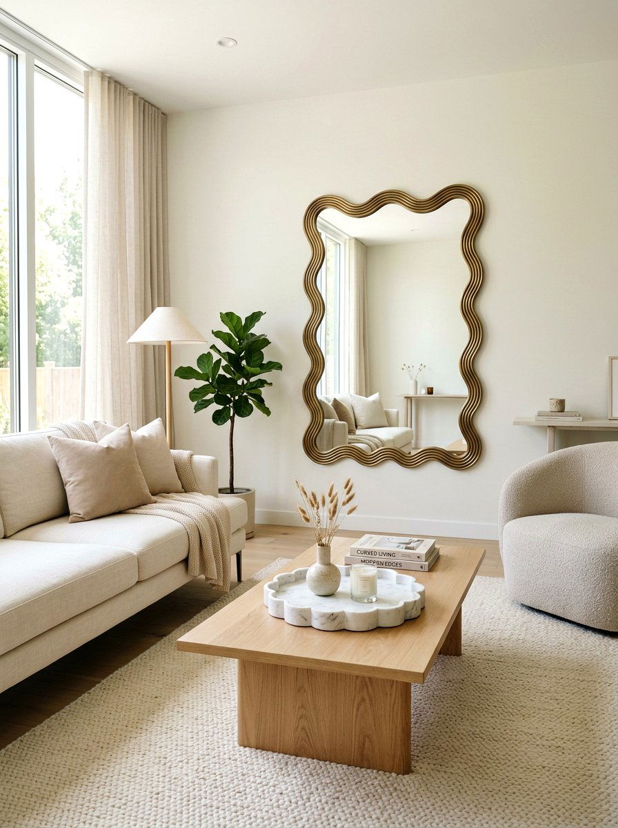 Scalloped Edge Decor - 25 Spring Room Makeover Ideas