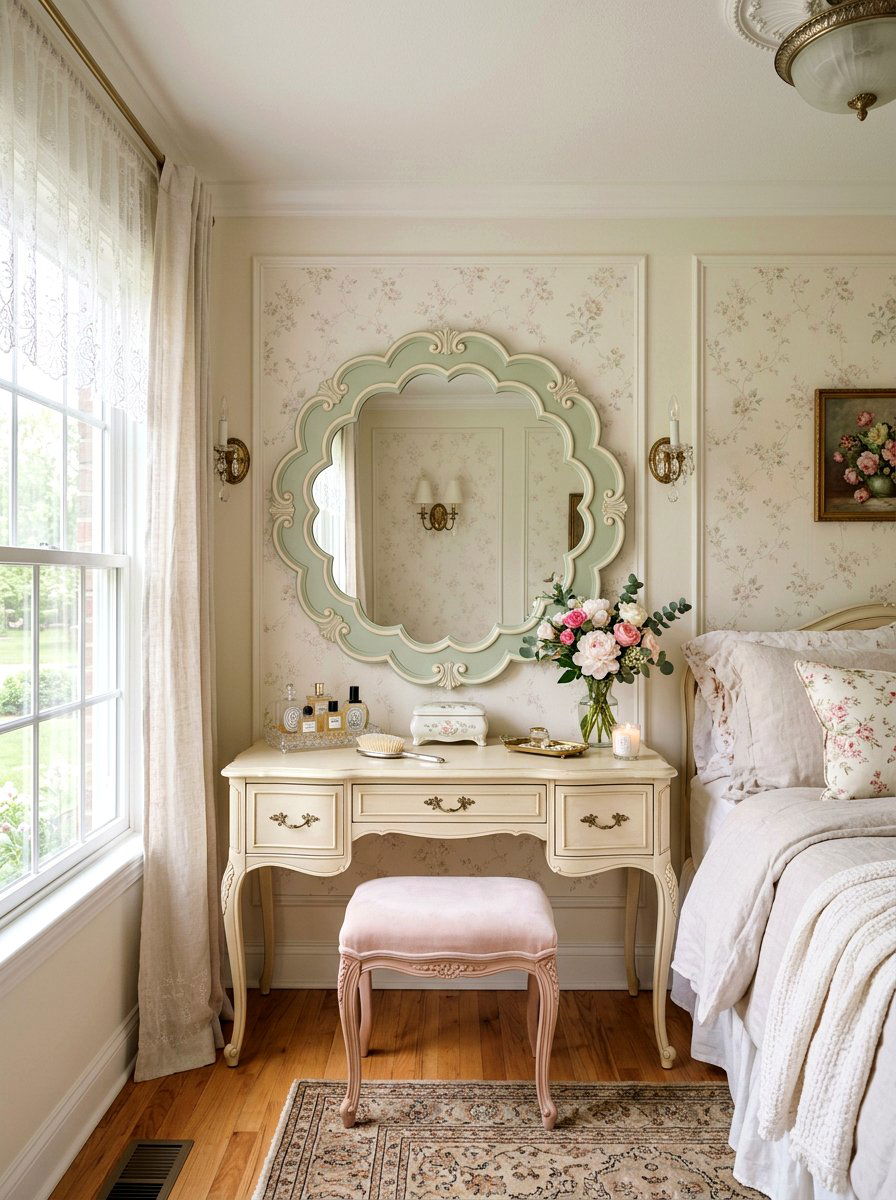 Scalloped Edge Frame - 25 Spring Photo Frame Decor Ideas