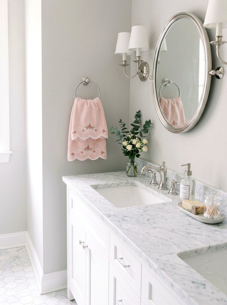 25 Spring Towel Rack Decor Ideas for a Fresh Bathroom Look