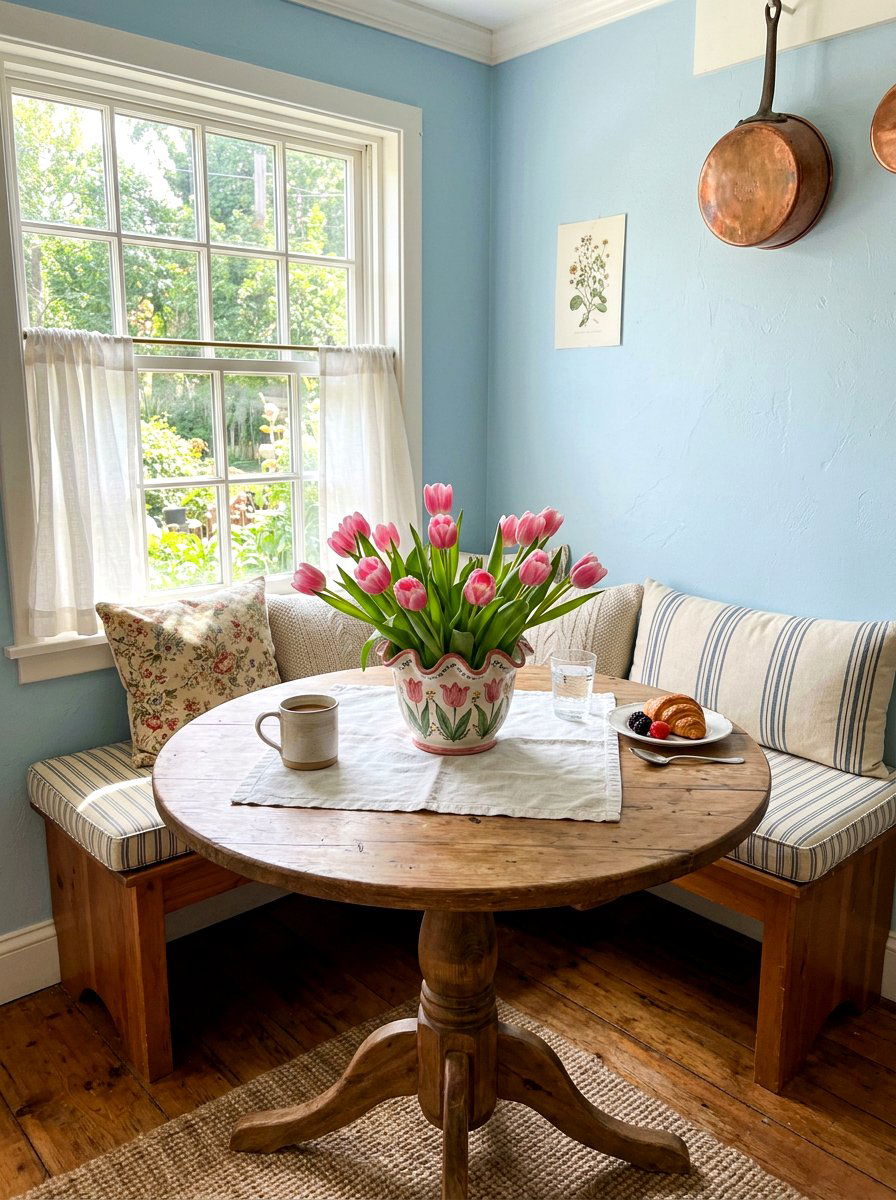 Scalloped Edge Planter - 25 Spring Painted Pot Ideas