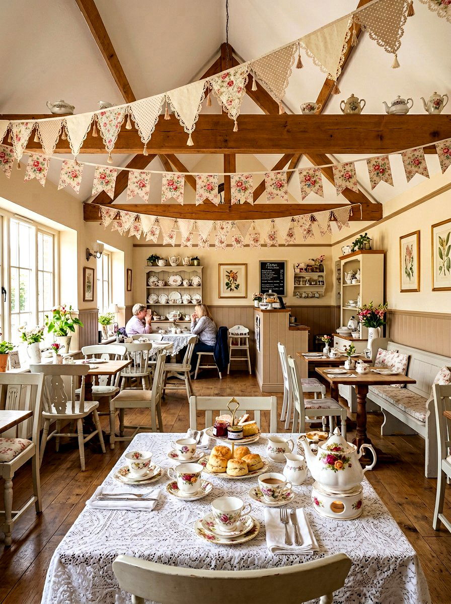 Scalloped Paper Bunting - 25 Spring Paper Garland Ideas