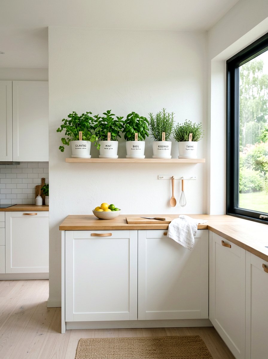 25 Fresh Spring Herb Decor Ideas for Kitchen and Garden