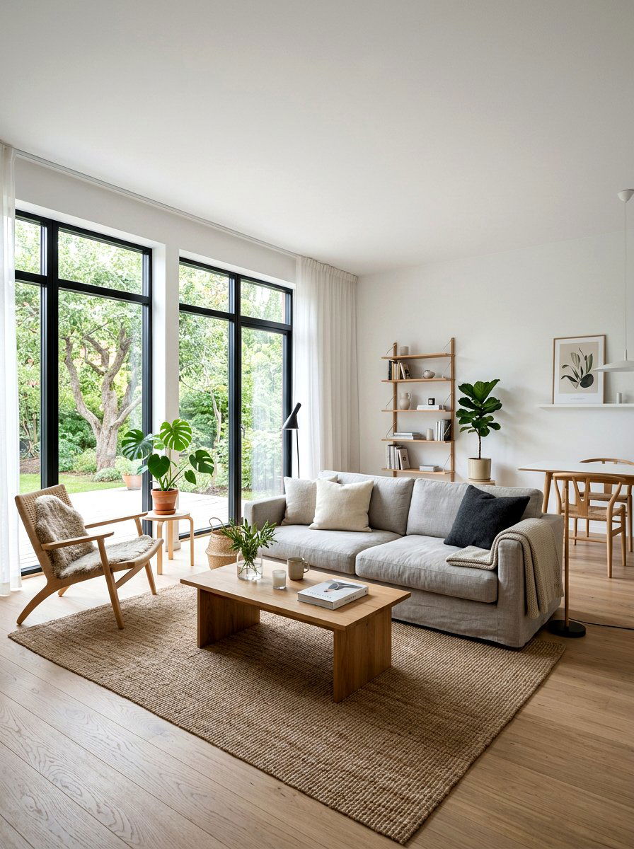 Scandi living room - 25 Spring Living Room Refresh Ideas