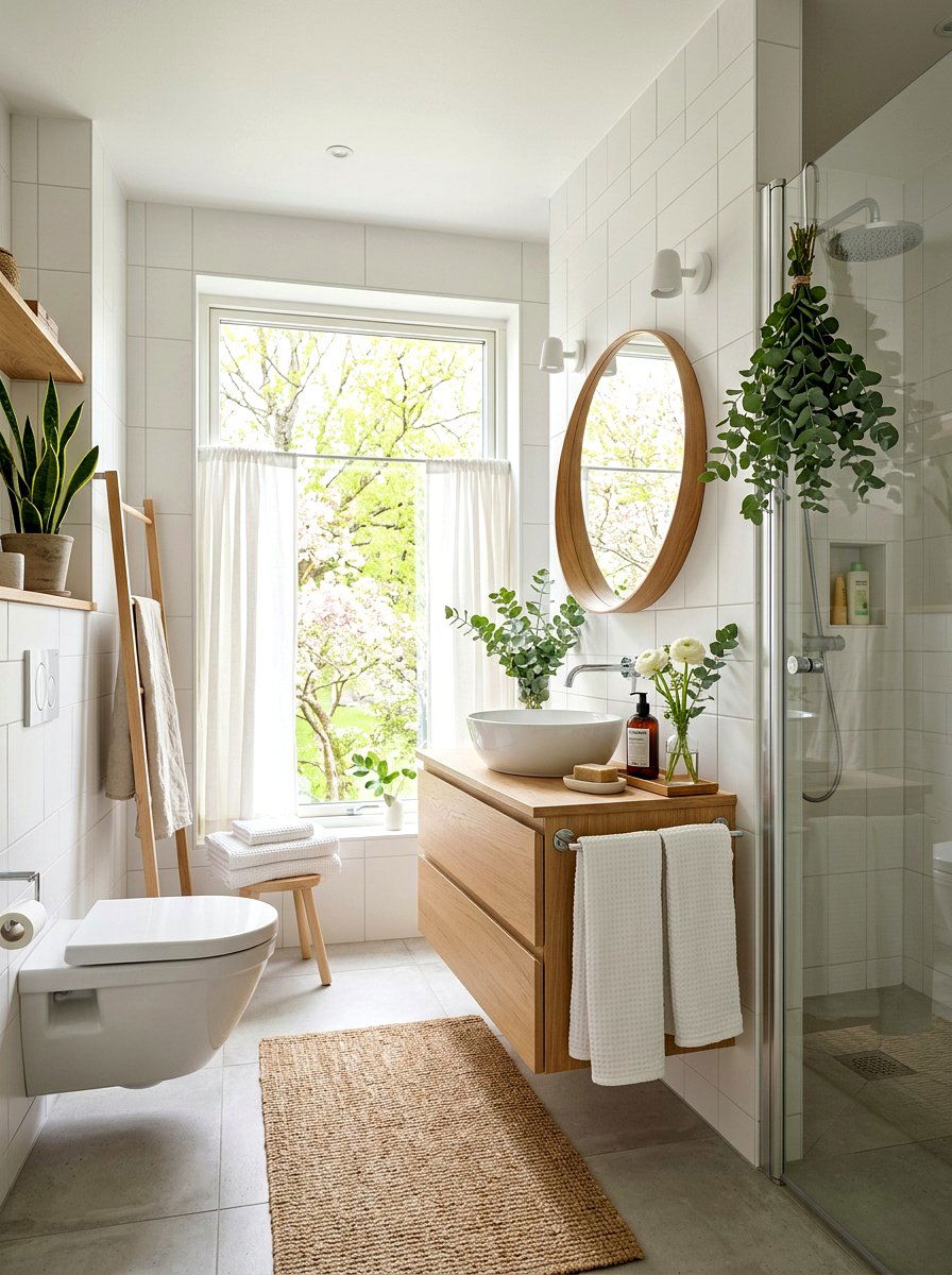 Scandinavian Bathroom Spring - 25 Spring Scandinavian Decor Ideas
