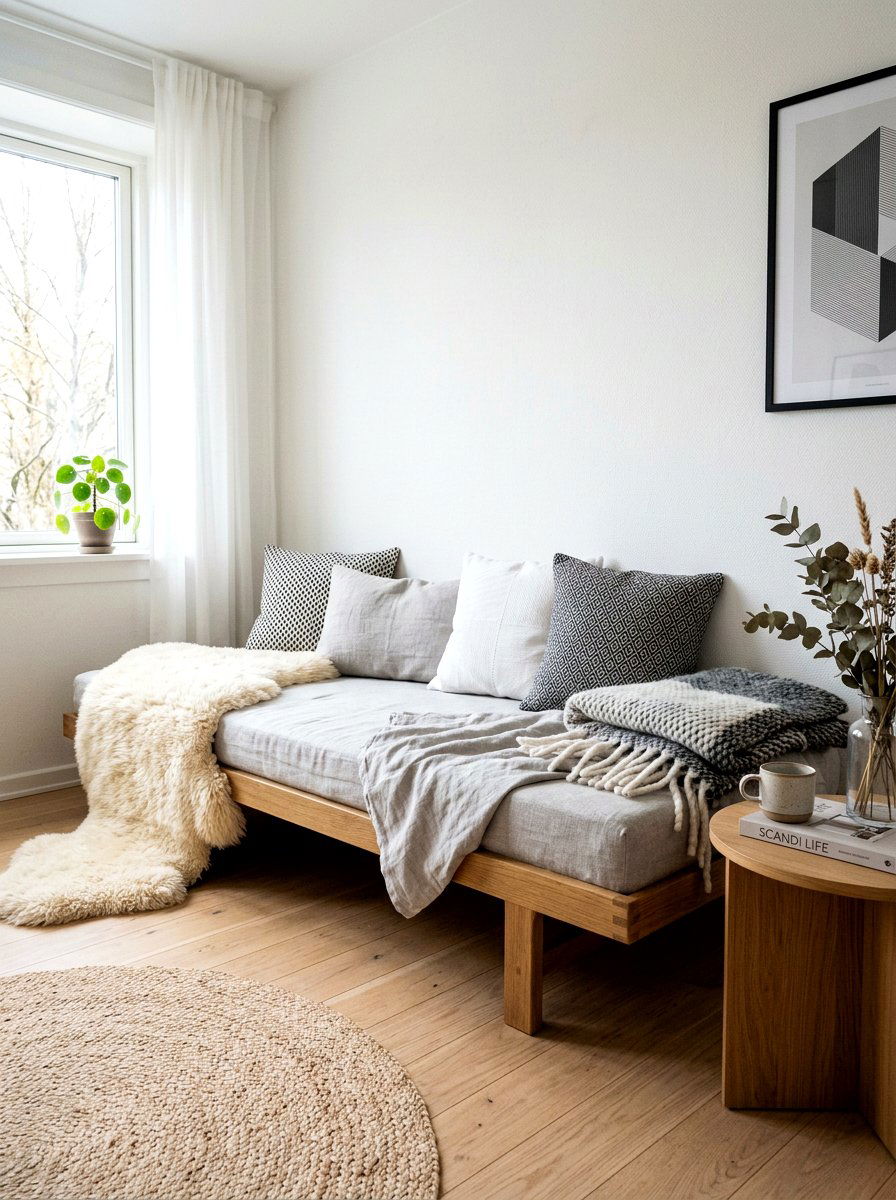 Scandinavian Daybed Decor - 25 Spring Daybed Decor Ideas