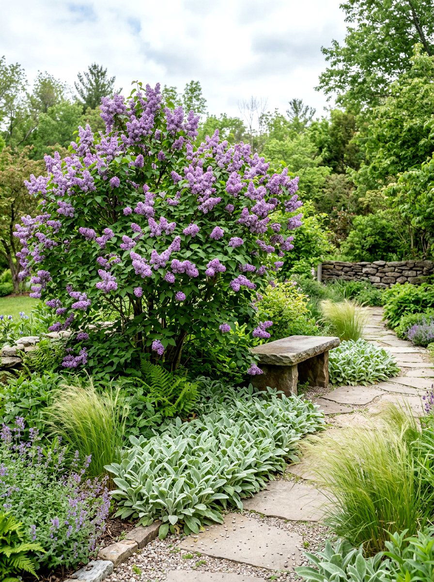 Scented Sensory Garden Lilac - 25 Spring Lilac Bush Ideas