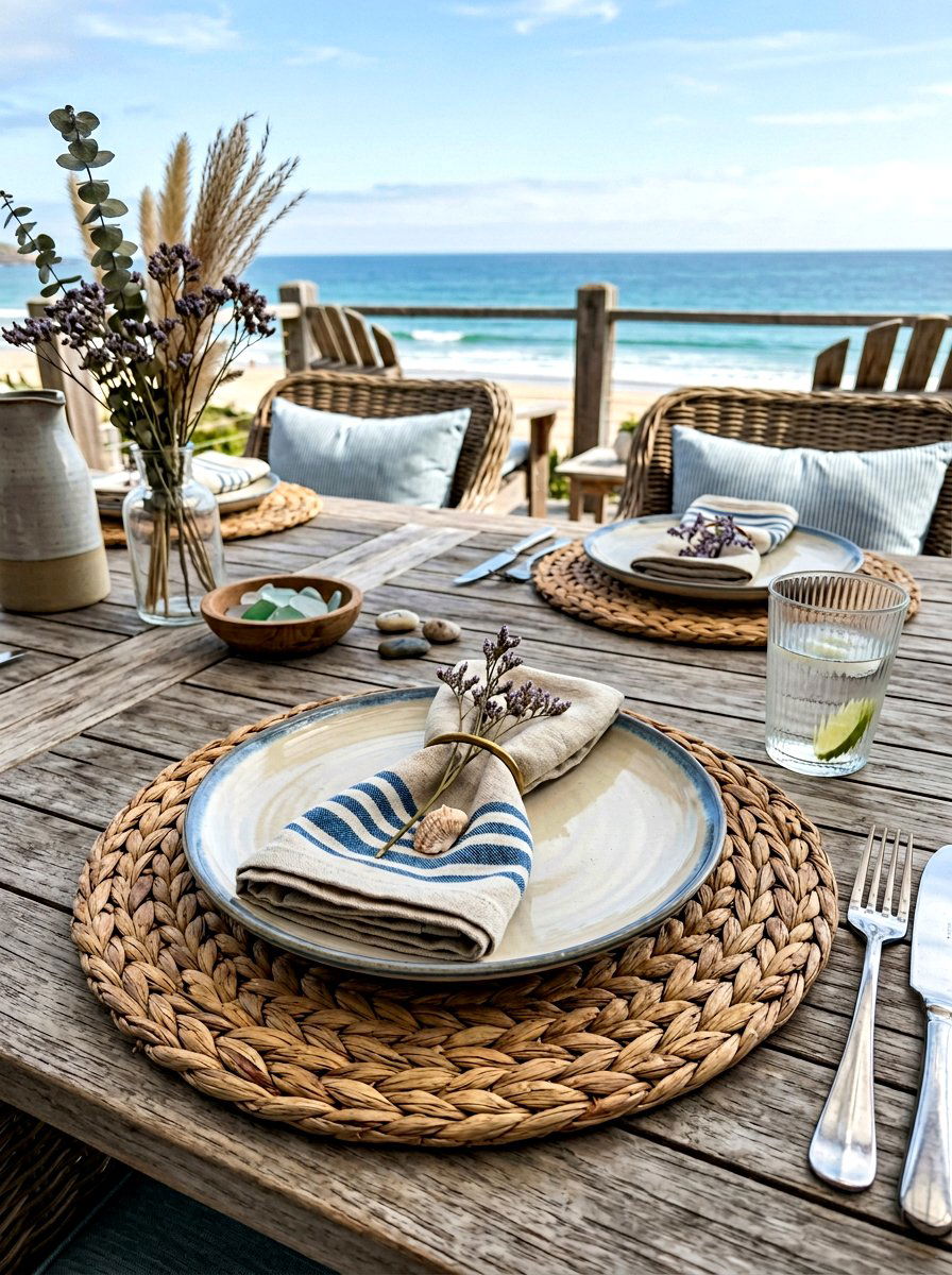 Seagrass Woven Charger - 25 Spring Charger Plate Ideas