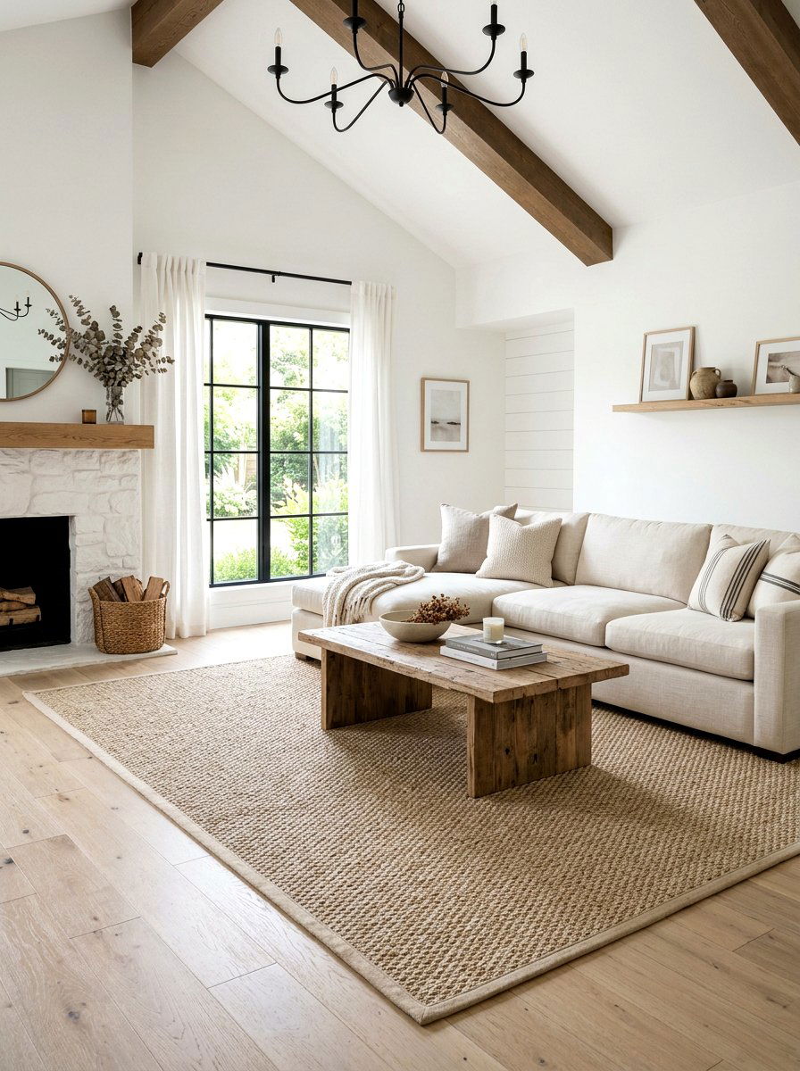 Seagrass rug - 25 Spring Weaving Decor Ideas