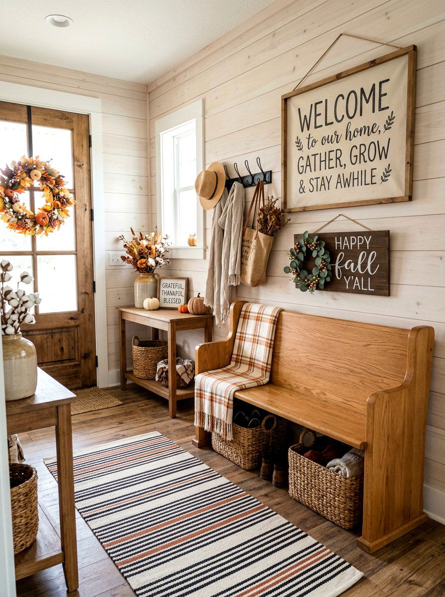 Seasonal Quote Signs - 25 Spring Wall Decor Ideas