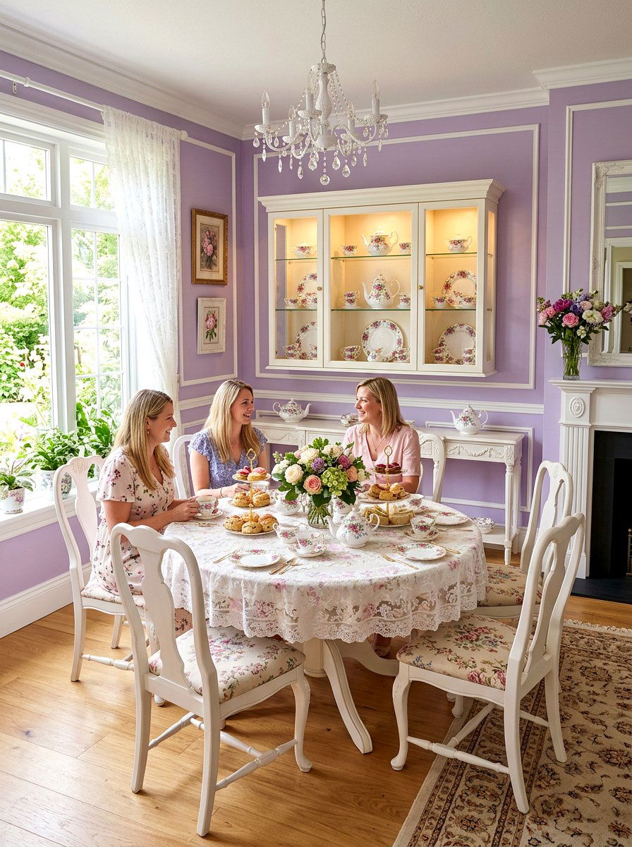 Seasonal Tea Sets - 25 Spring Curio Cabinet Ideas