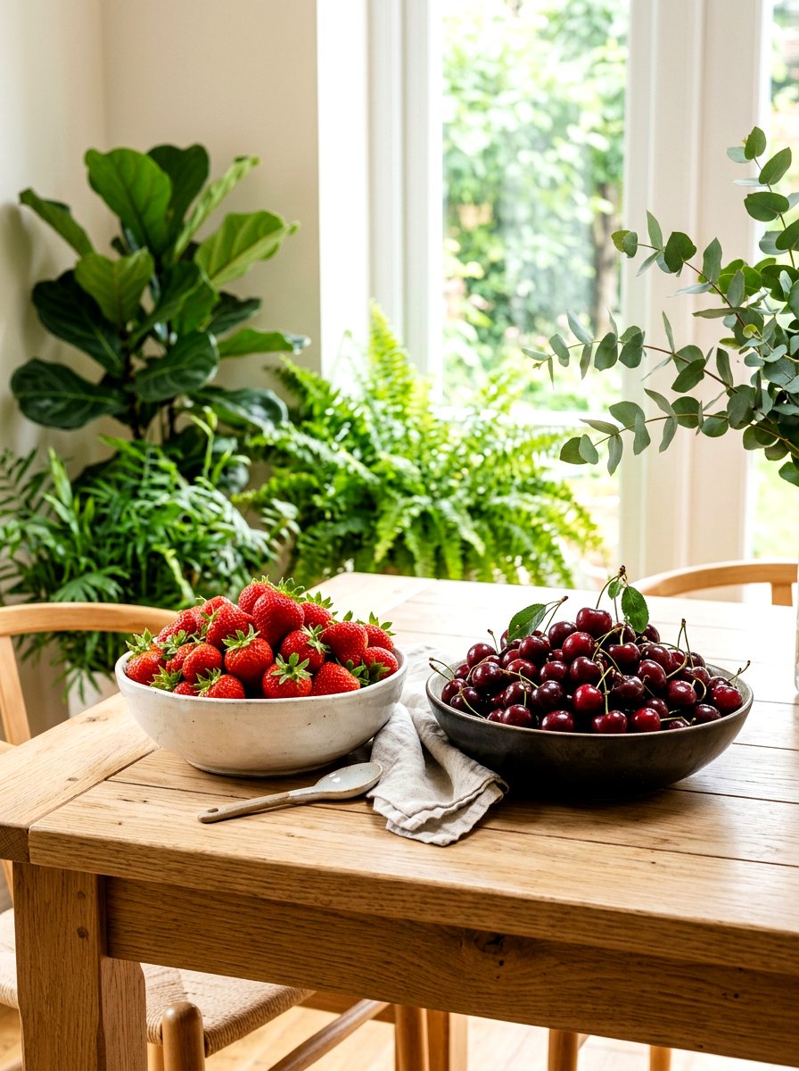 Seasonal fruit bowl decor - 25 Spring Rehearsal Dinner Decor Ideas