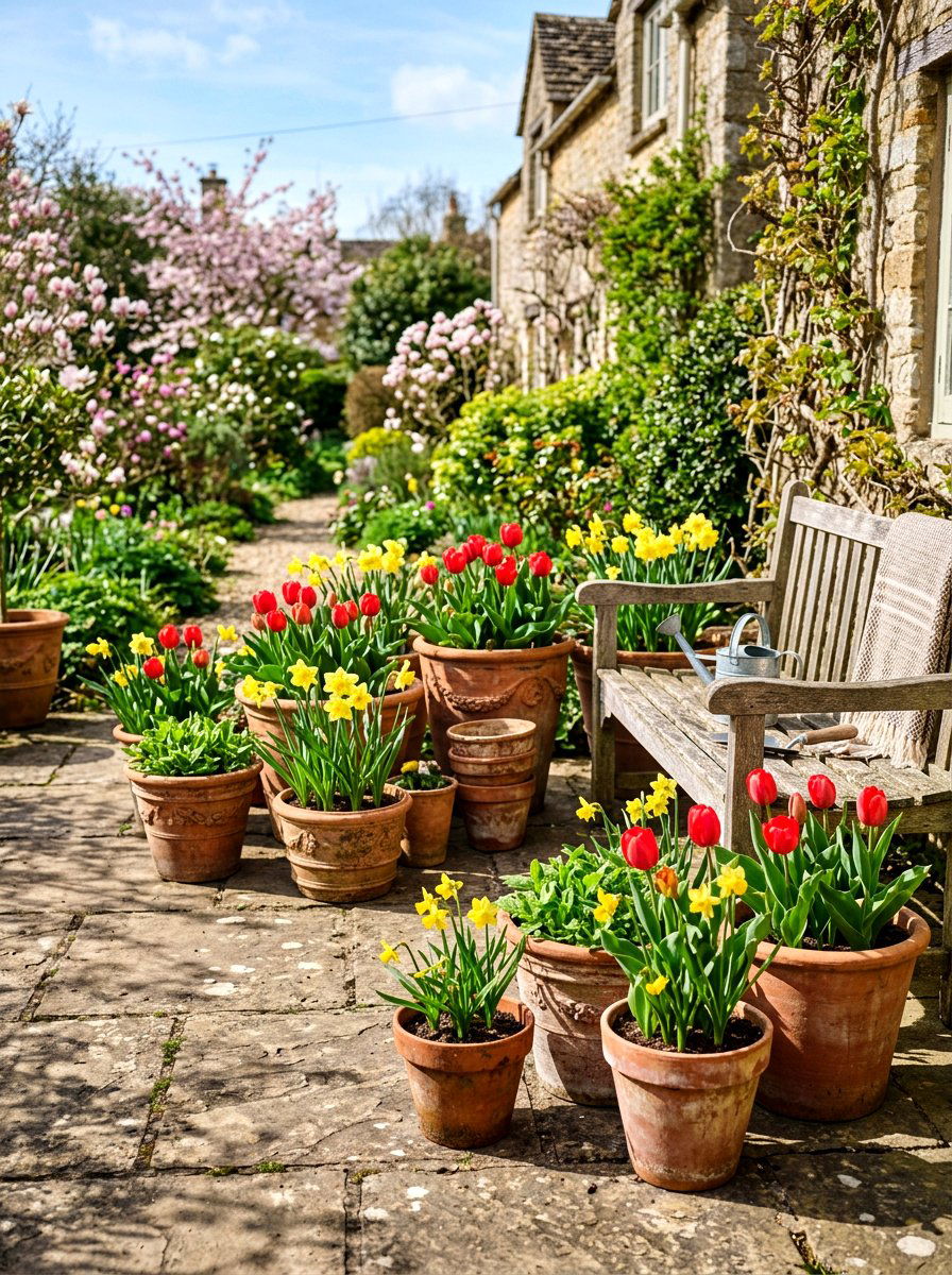 Secret Garden Courtyard - 25 Spring Courtyard Decor Ideas