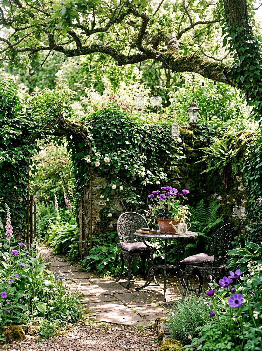 Secret garden decor - 25 Spring Birthday Party Decor Ideas