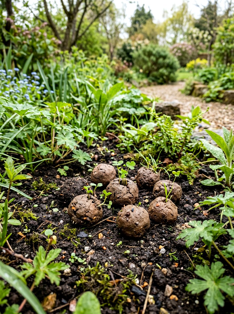 Seed Bomb - 25 Spring Kids Craft Ideas