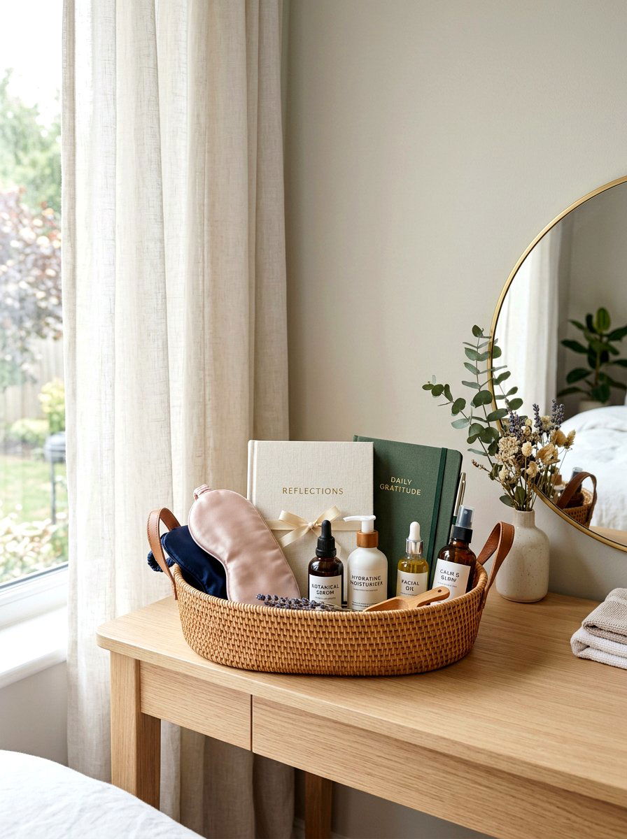 Self Care Basket - 25 Spring Basket Filler Ideas