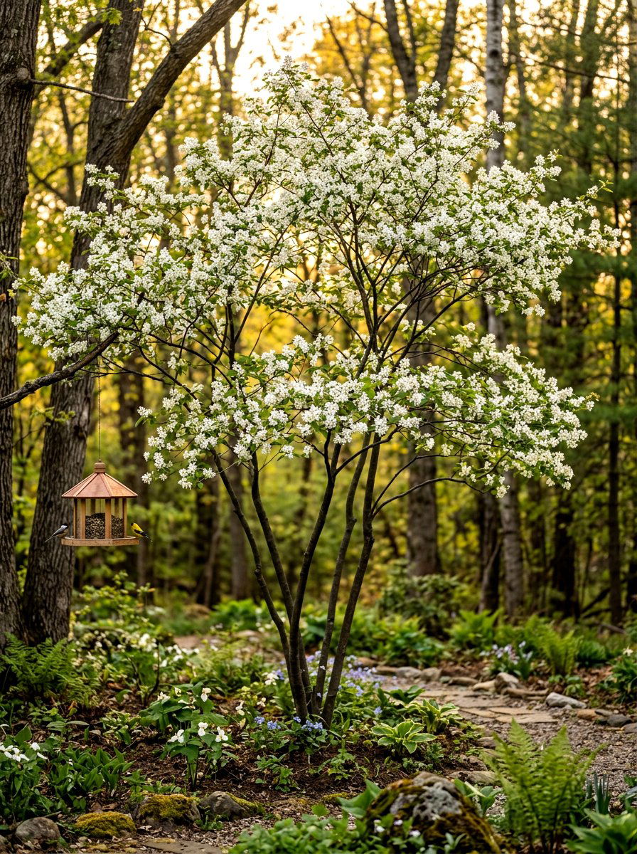 Serviceberry Tree - 25 Spring Flowering Tree Ideas