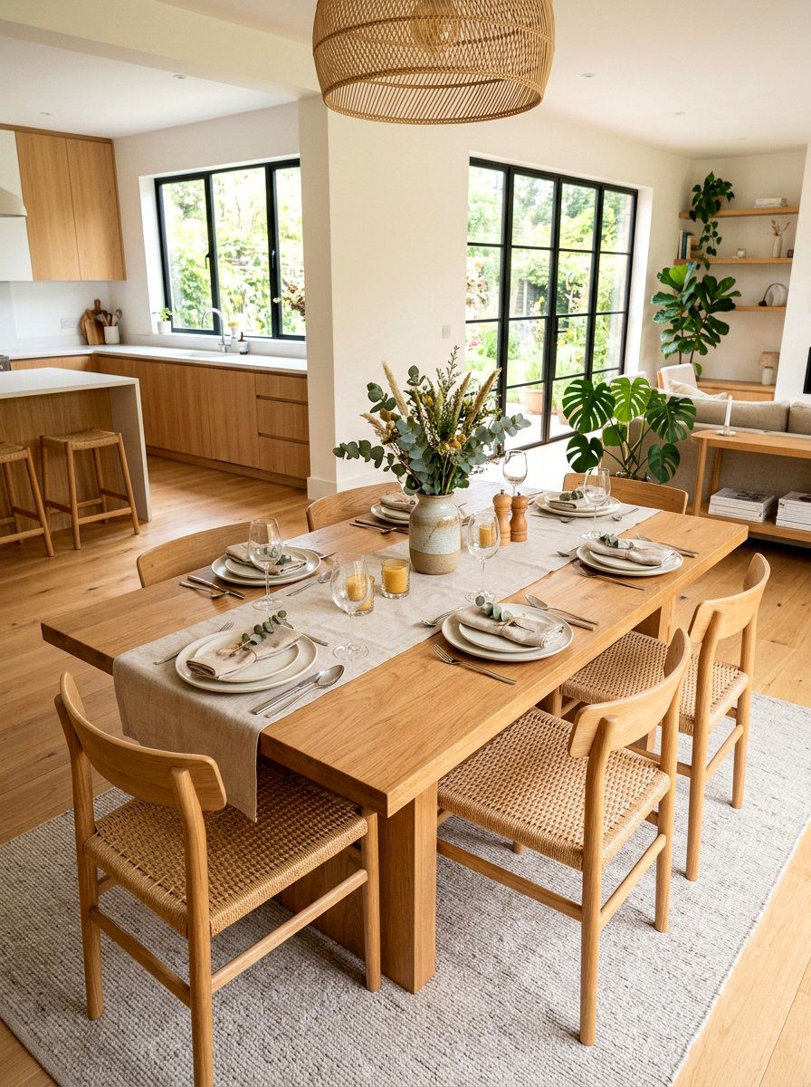 Set Dining Table - 25 Spring Real Estate Staging Ideas