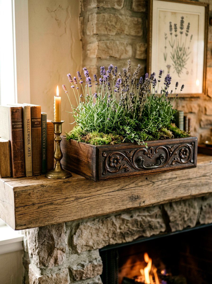 Sewing Machine Drawer Planter - 25 Spring Vintage Planter Ideas