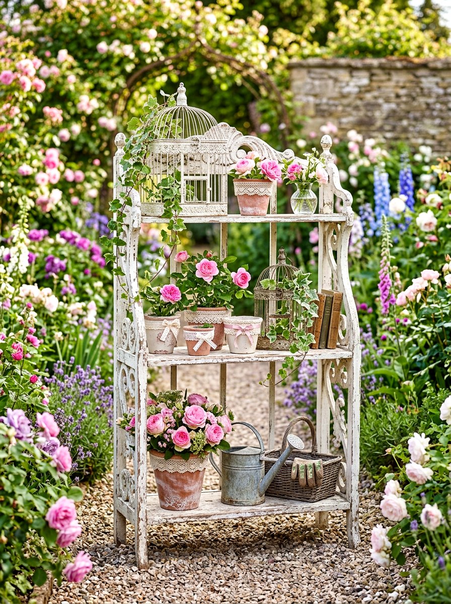 25 Best Spring Outdoor Shelf Decor Ideas for Your Deck