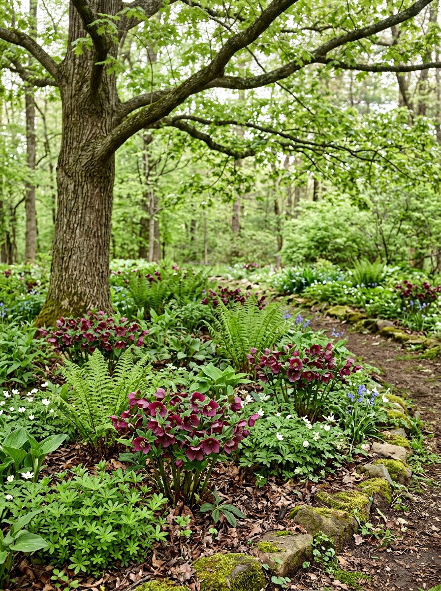 Shade Loving Spring Perennial - 25 Spring Flower Garden Ideas