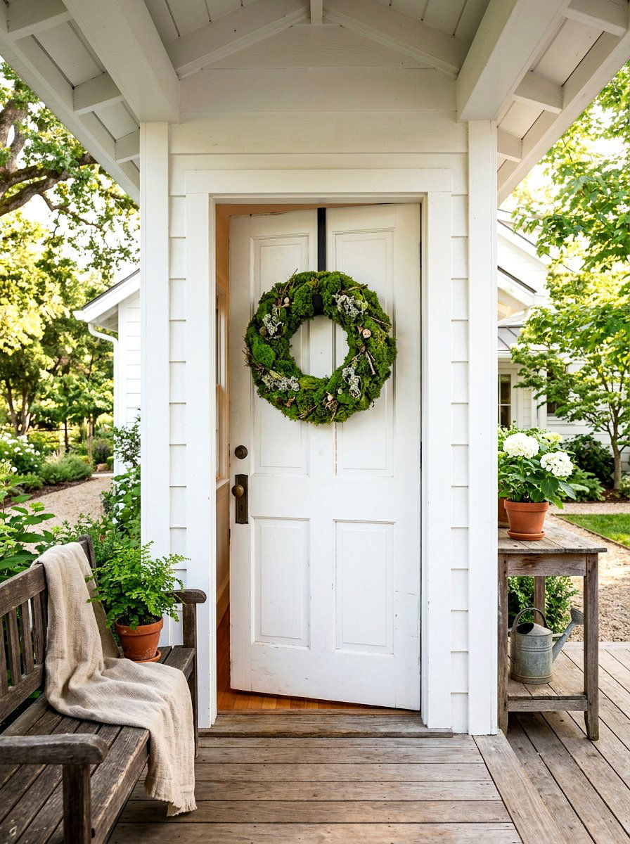 Sheet Moss Wreath - 25 Spring Moss Wreath Ideas