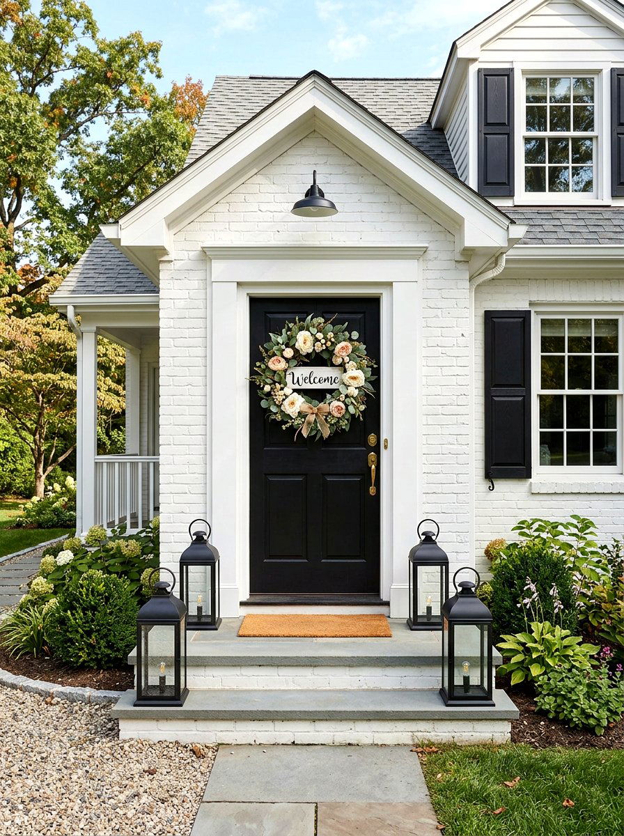 Silk Peony Farmhouse Wreath - 25 Spring Peony Wreath Ideas