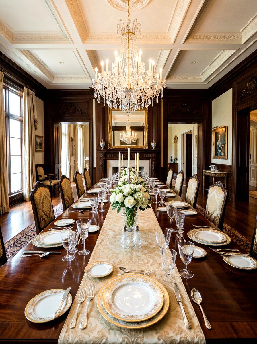 Silk Table Runner - 25 Spring Table Runner Ideas