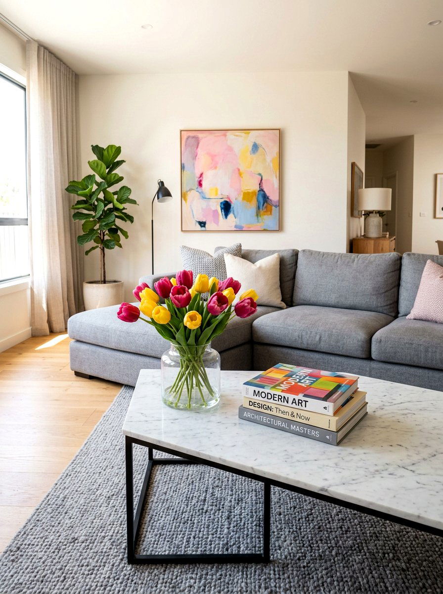 Silk Tulips - 25 Spring Jar Filler Ideas