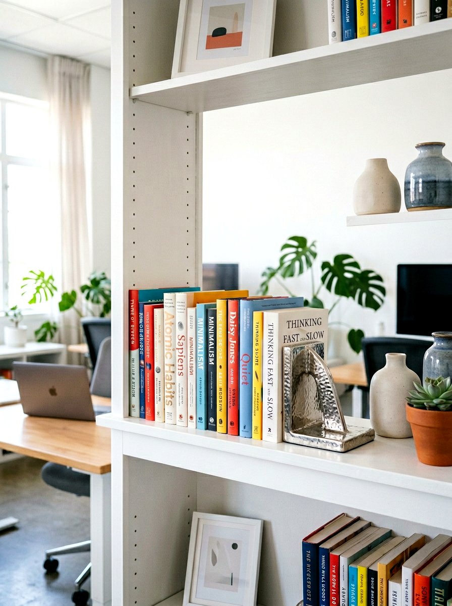 Silver Bookend - 25 Spring Silver Accent Decor Ideas