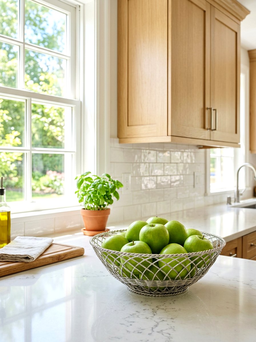 Silver Fruit Bowl - 25 Spring Silver Accent Decor Ideas