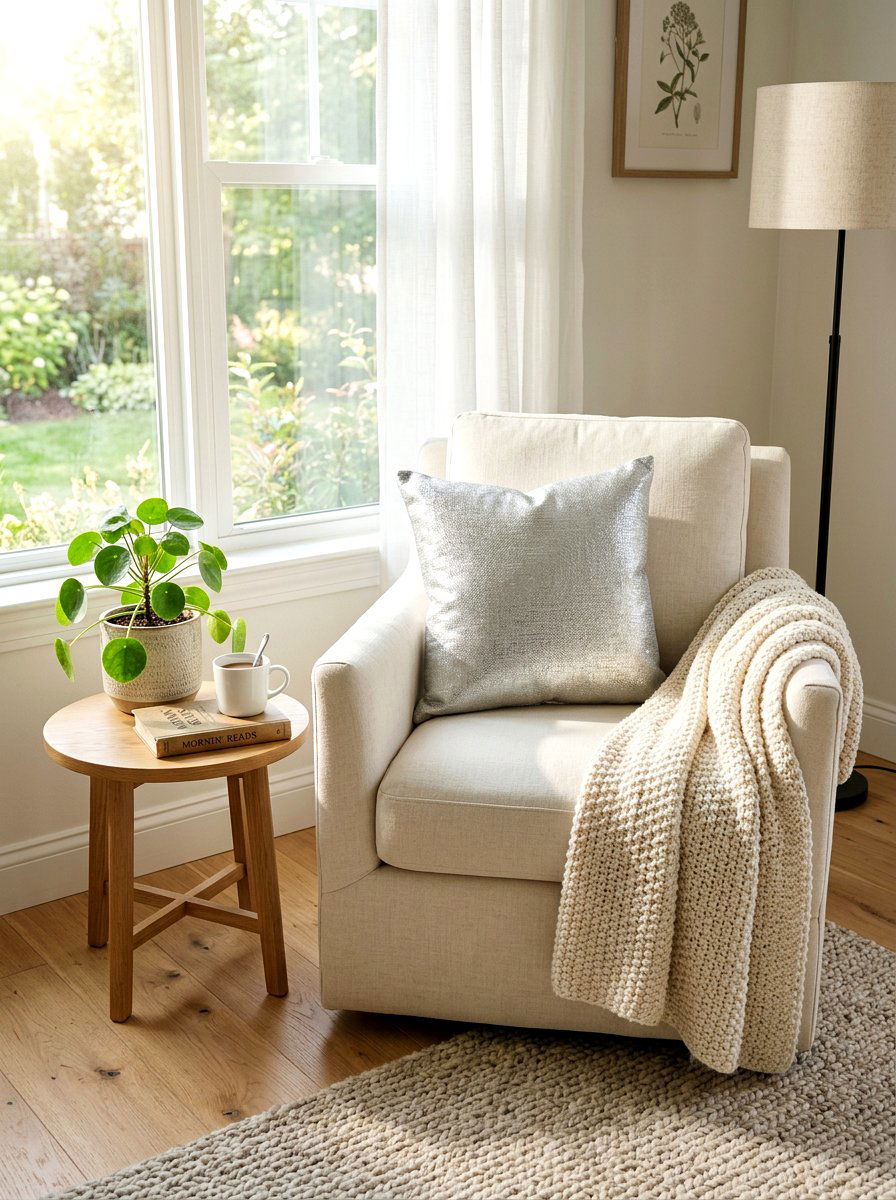 Silver Throw Pillow - 25 Spring Silver Accent Decor Ideas