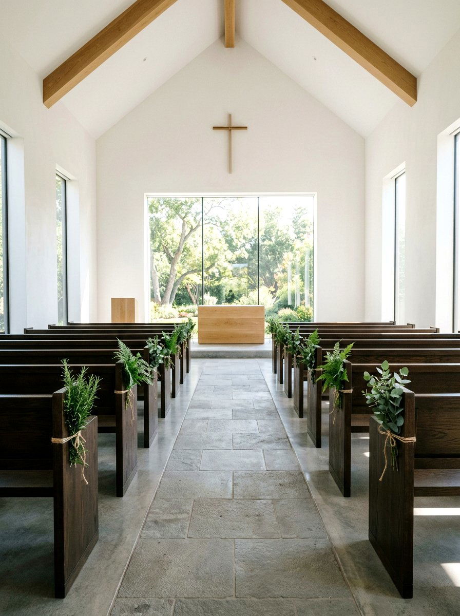 25 Chic Spring Wedding Pew Decor Ideas for Your Ceremony