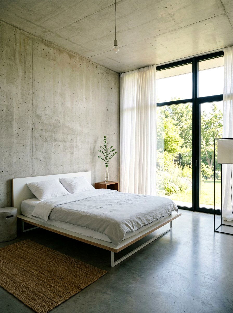 Single Green Stem - 25 Spring Nightstand Decor Ideas