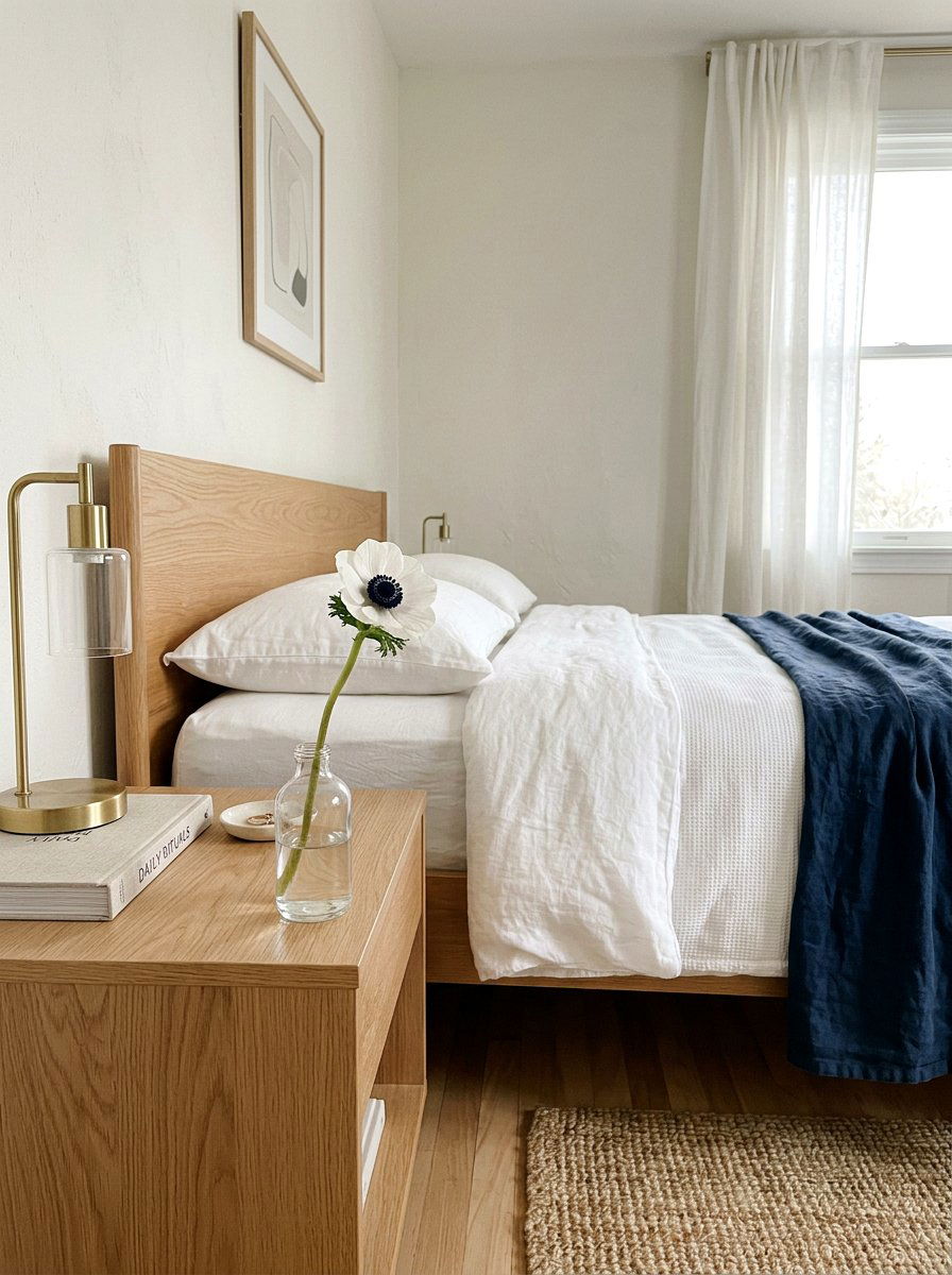 Single Stem Anemone Bedside - 25 Spring Anemone Arrangement Ideas