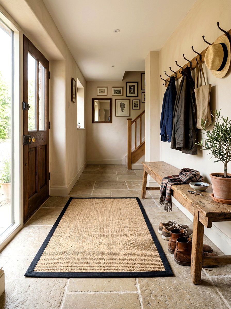 Sisal Door Mat - 25 Spring Entryway Rug Ideas