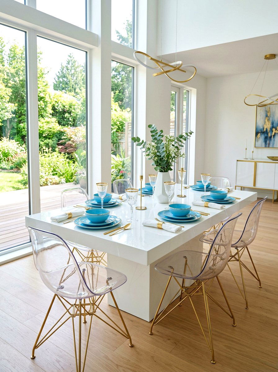 Sky Blue Dinnerware - 25 Spring Dinnerware Ideas