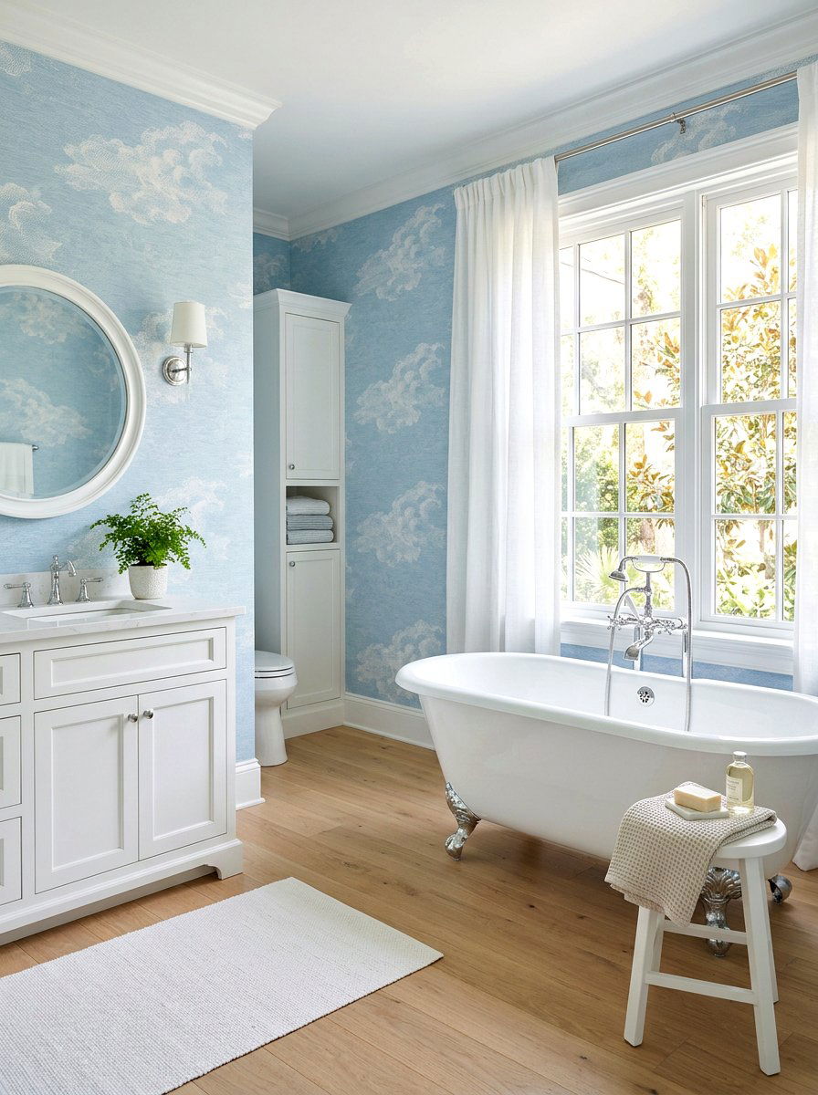 Sky Blue Wallpaper - 25 Spring Wallpaper Ideas