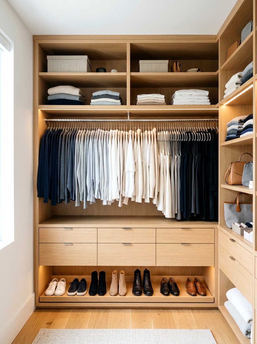 Slim Velvet Hangers - 25 Spring Closet Refresh Ideas