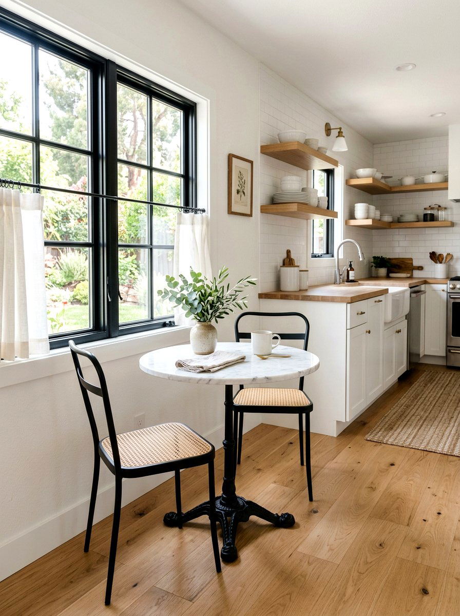 Small Breakfast Nook - 25 Spring Real Estate Staging Ideas