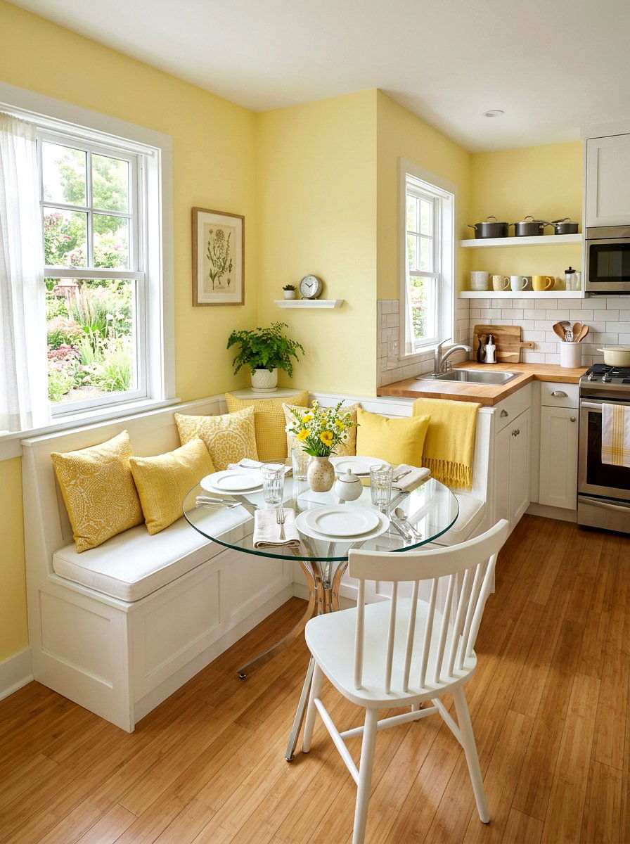 25 Cozy Spring Breakfast Nook Decor Ideas for Bright Mornings