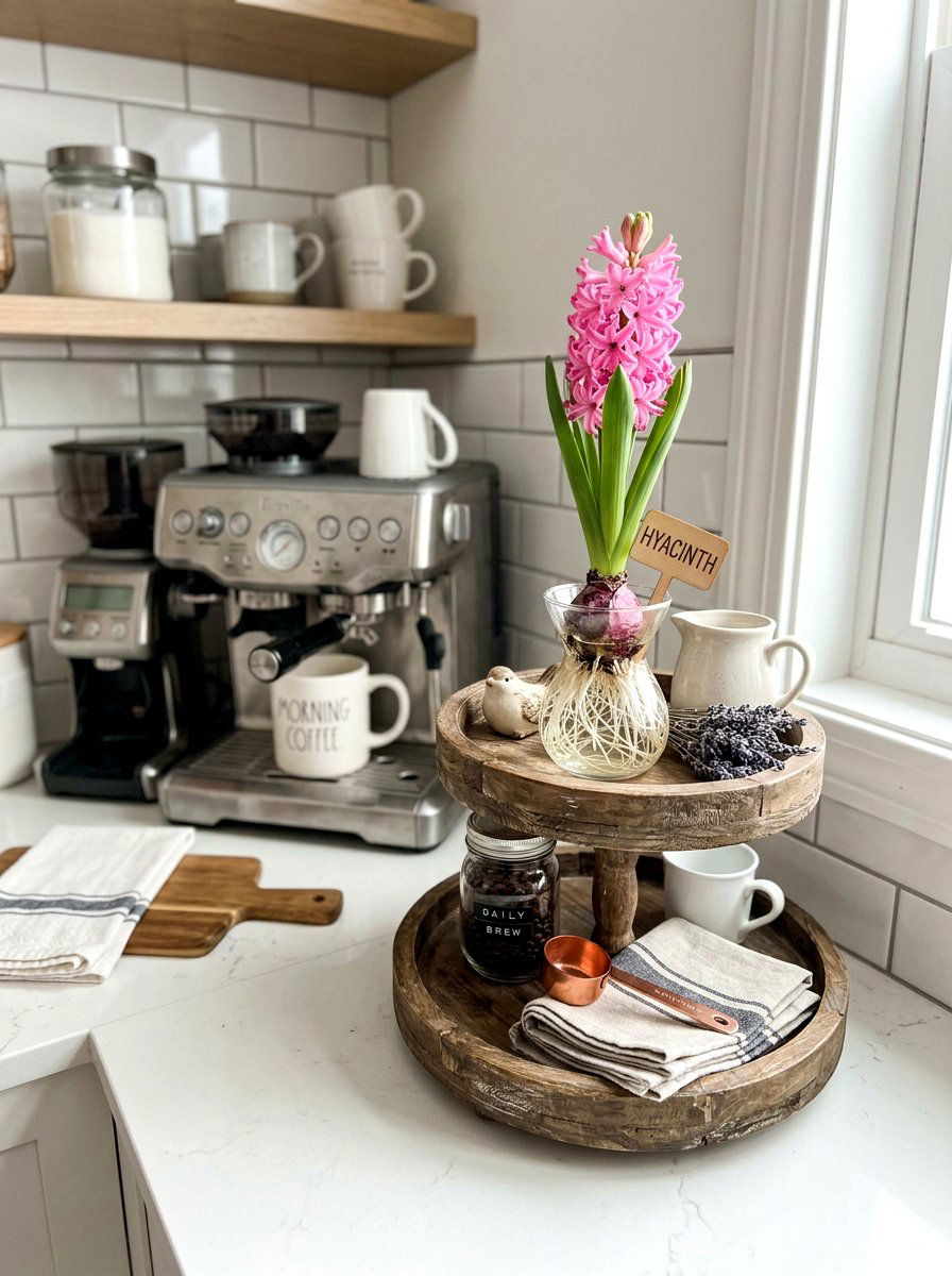 Small Glass Bulb Forcer - 25 Spring Hyacinth Bulb Glass Ideas