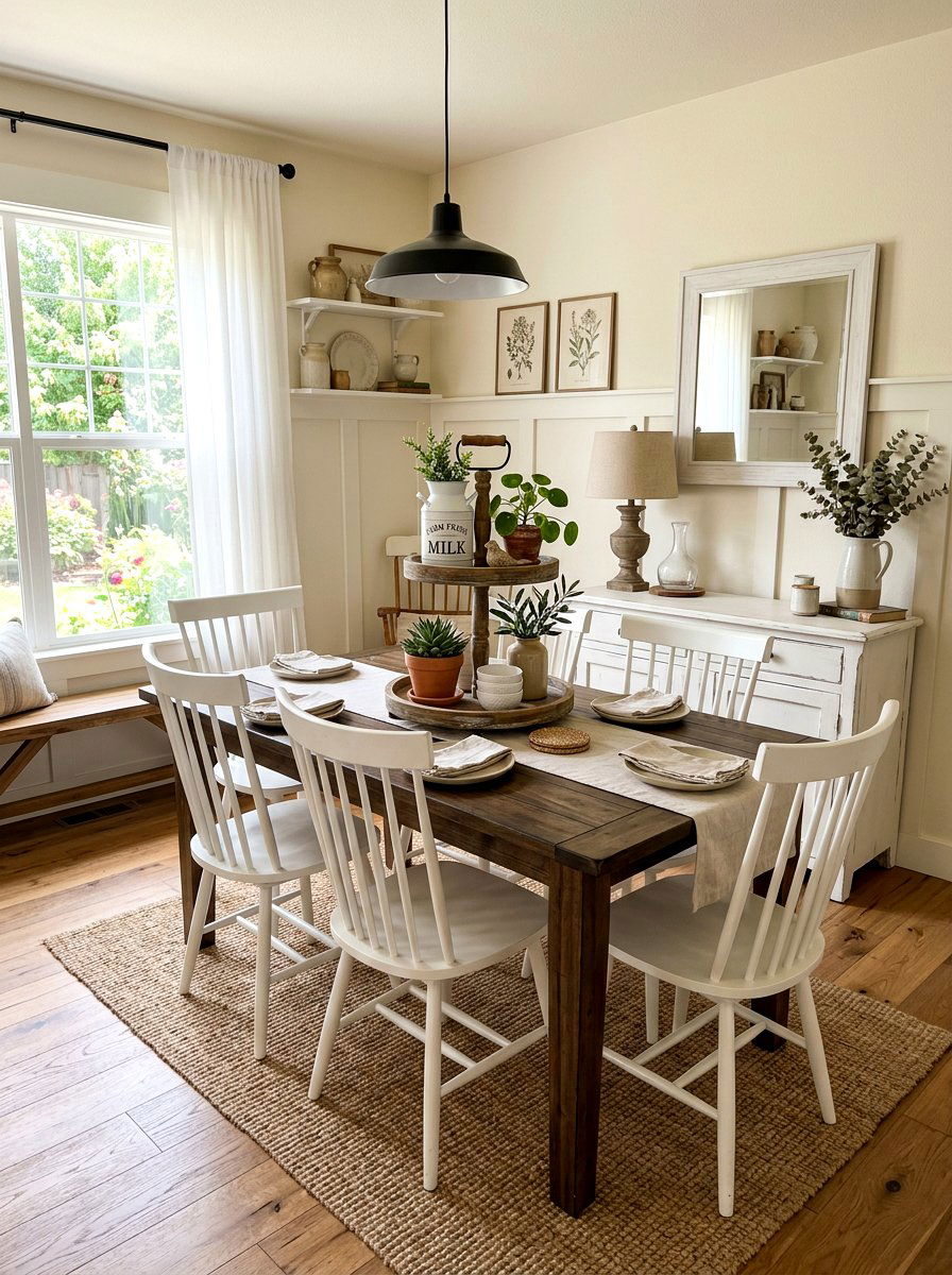 Small Milk Can Shelf Decor - 25 Spring Milk Can Decor Ideas