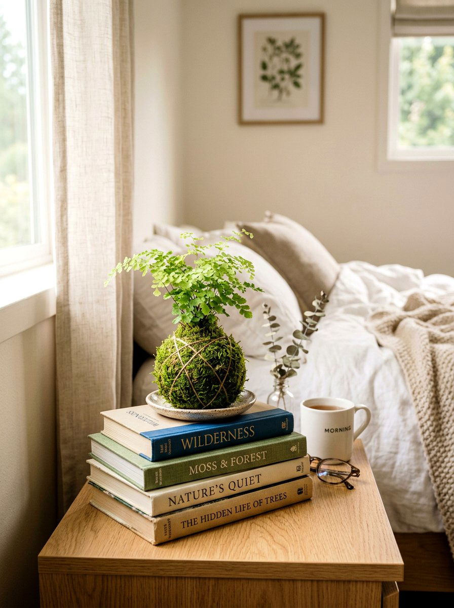 Small Moss Ball Planter - 25 Spring Moss Ball Ideas