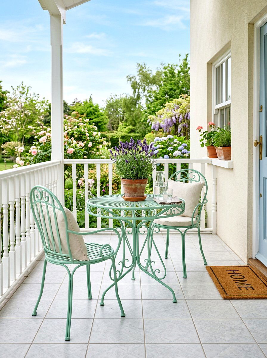 Small Porch Bistro Set - 25 Spring Porch Sitting Area Ideas