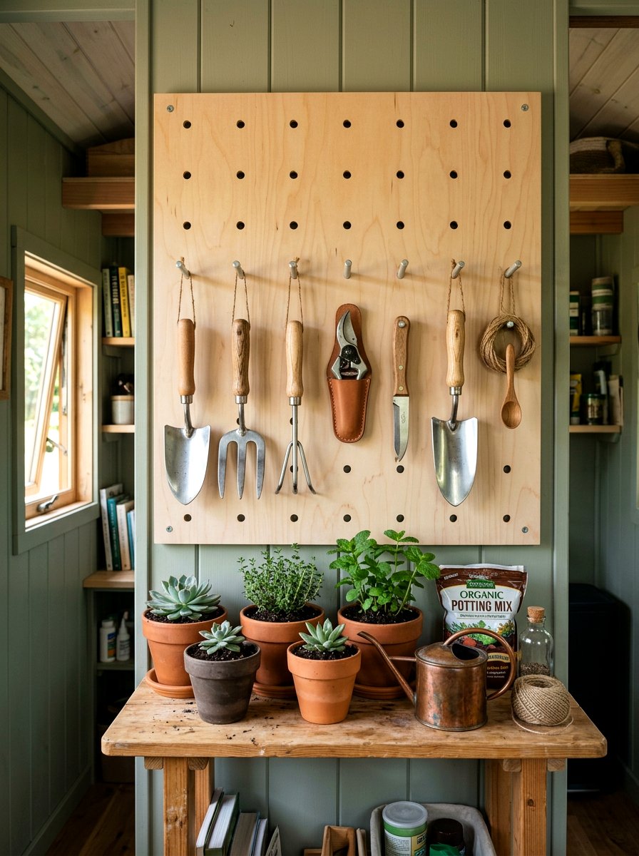 Small Space Garden Tools - 25 Spring Tiny Home Decor Ideas