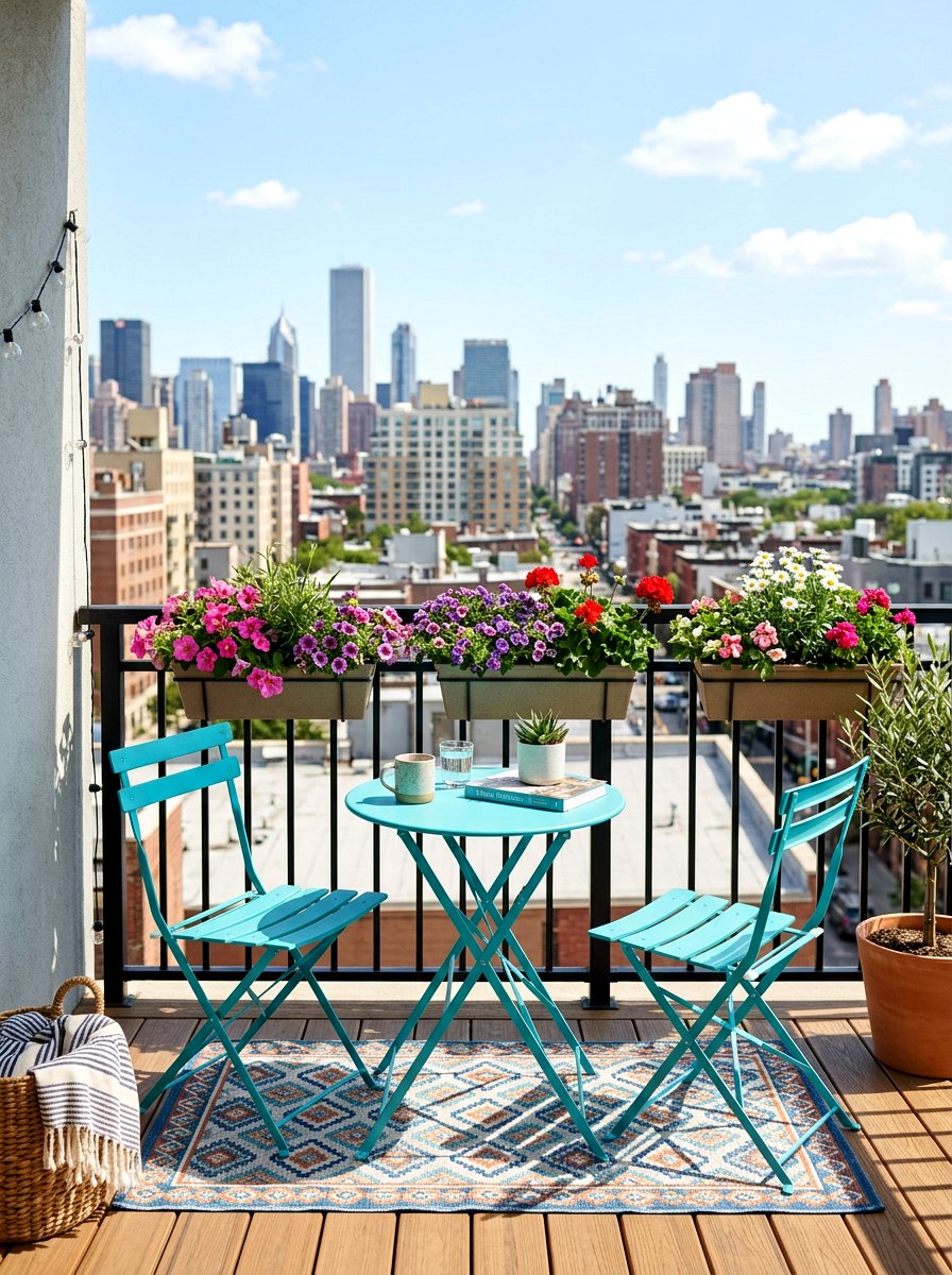 Small balcony furniture - 25 Spring Outdoor Furniture Decor Ideas