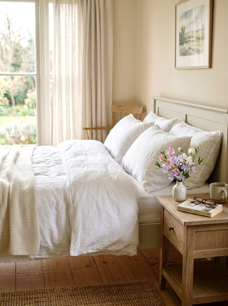 Small sweet pea cluster for bedside table - 25 Spring Sweet Pea Arrangement Ideas