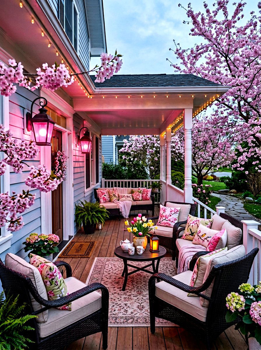 25 Bright Spring Porch Lighting Ideas to Enhance Your Home
